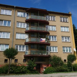 Kliknutím zvětšíte Byt 2 1, ČB, E. Beneše