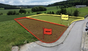 Stavební pozemek 868m2